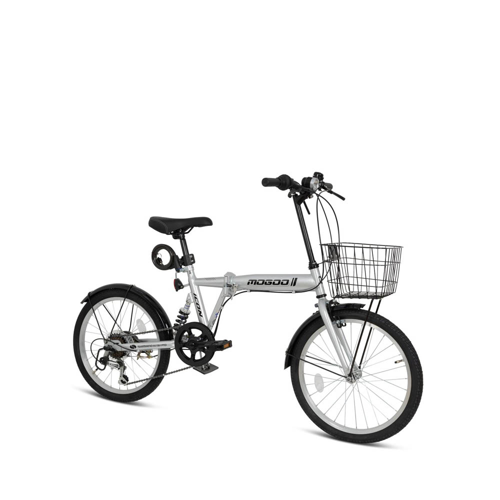 Mogoo - Icon 20\ Folding City Bike - Silver"