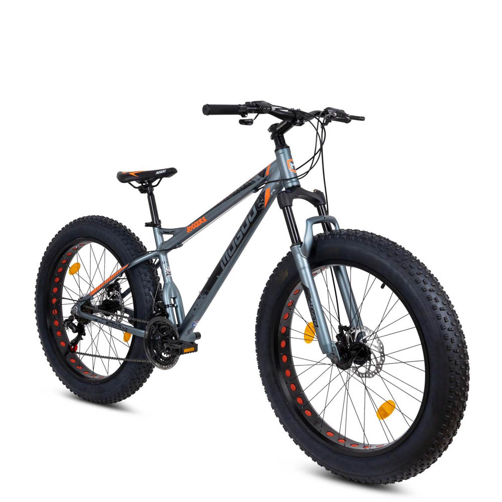 Mogoo - Joggers Fat Mountain Bike - 26\ - Grey"