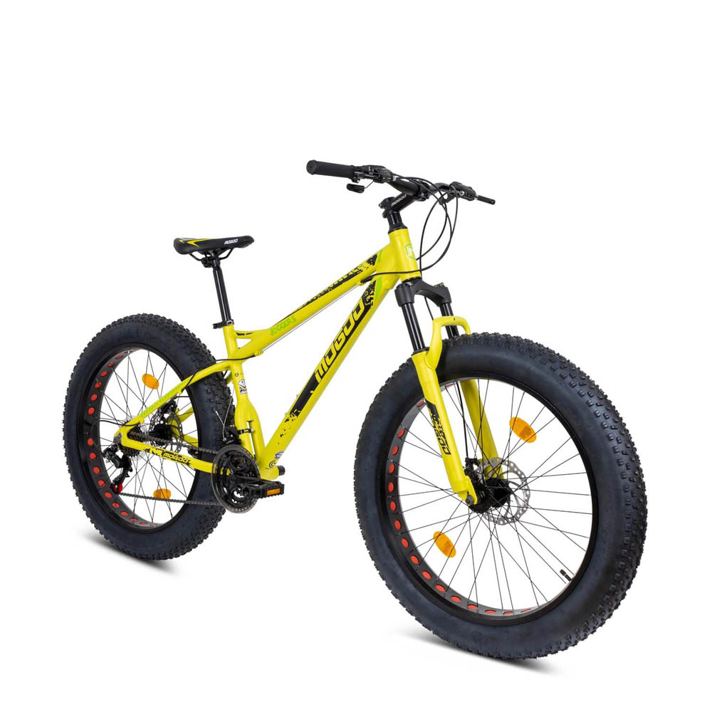 Mogoo - Joggers Fat Mountain Bike - 26\ - Yellow"