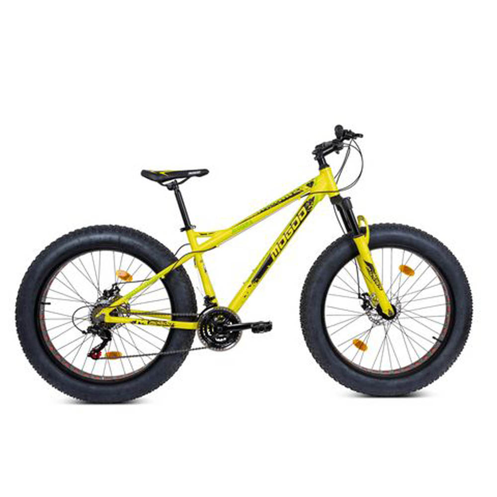 Mogoo - Joggers Fat Mountain Bike - 26\ - Yellow"