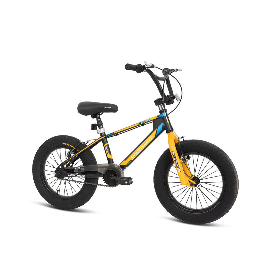 Mogoo - Mountaineer 16\ Kids Bicycle - Yellow"