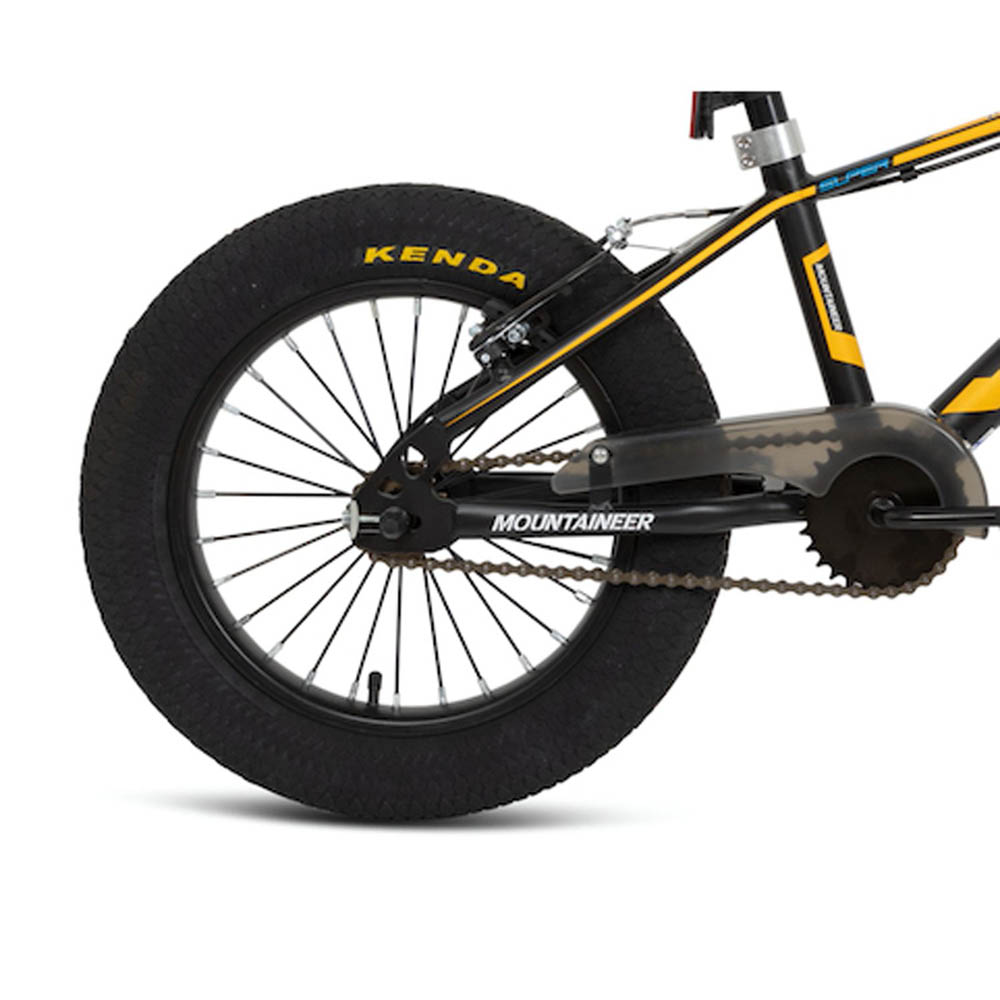 Mogoo - Mountaineer 16\ Kids Bicycle - Yellow"