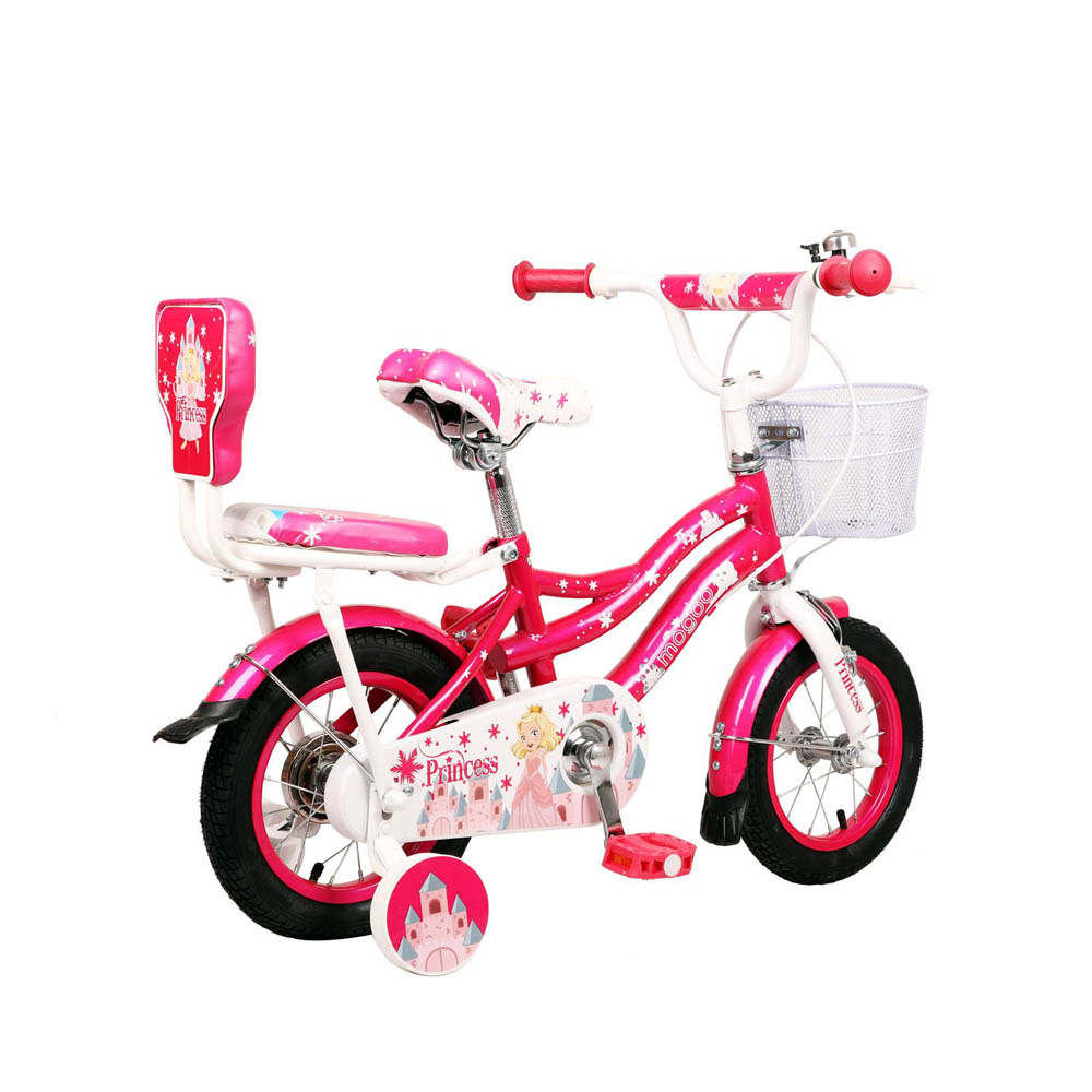 Mogoo - Princess 12\ Kids Bicycle - Ruby Pink"