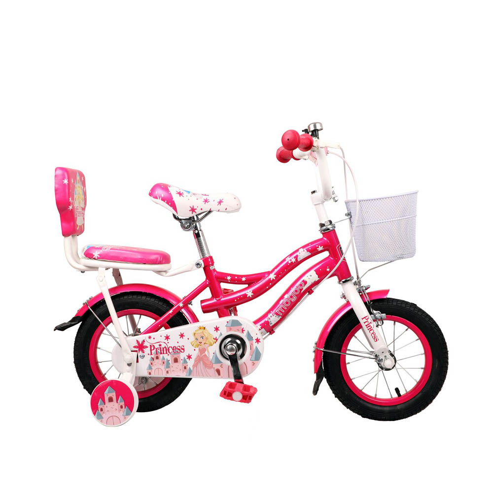 Mogoo - Princess 12\ Kids Bicycle - Ruby Pink"