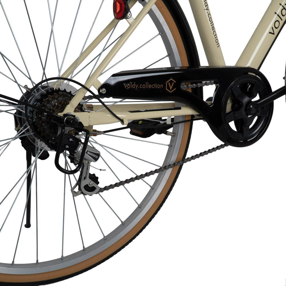 Mogoo - Voldy 27\ Urban Bike - Beige"