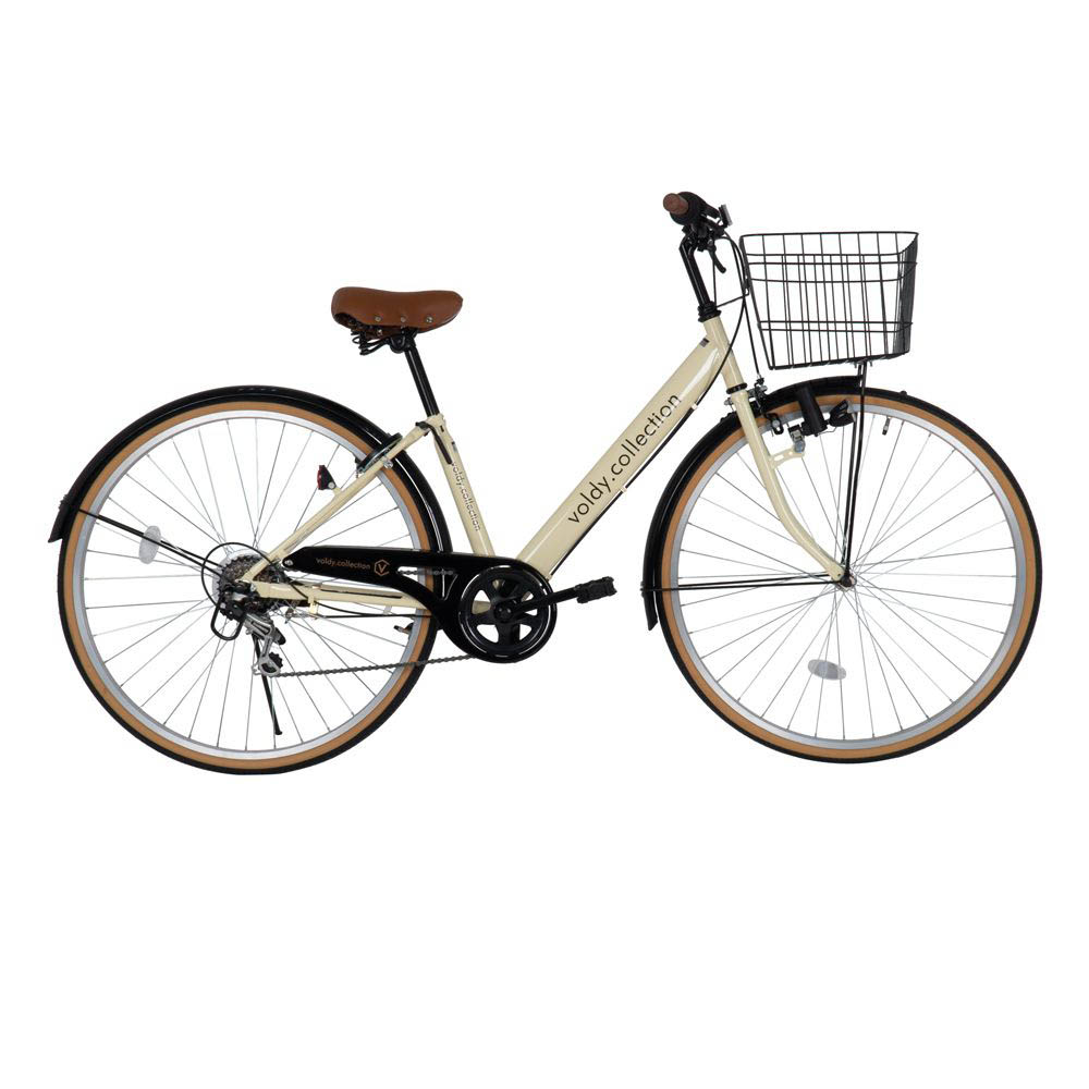 Mogoo - Voldy 27\ Urban Bike - Beige"