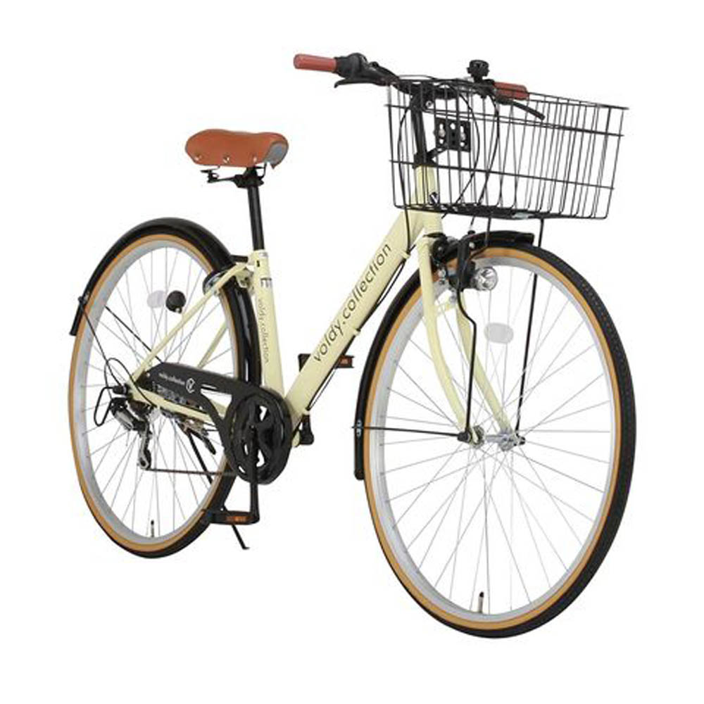 Mogoo - Voldy 27\ Urban Bike - Beige"
