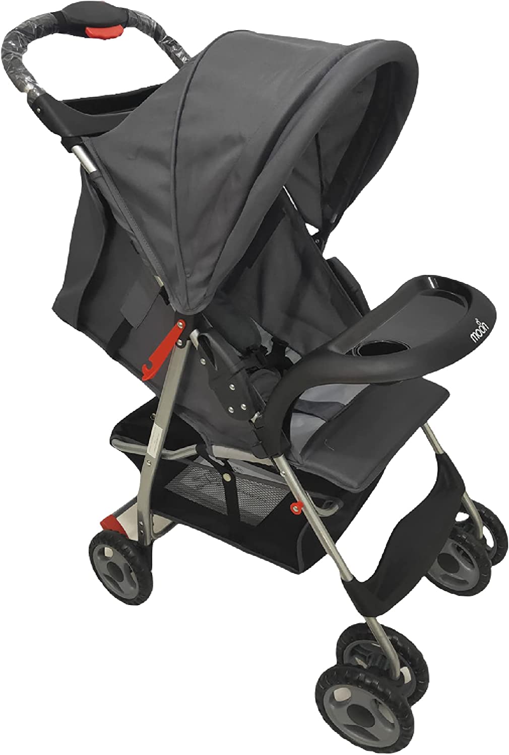 Moon - Bezik Travel Stroller Pram Suitable for Newborn - Grey