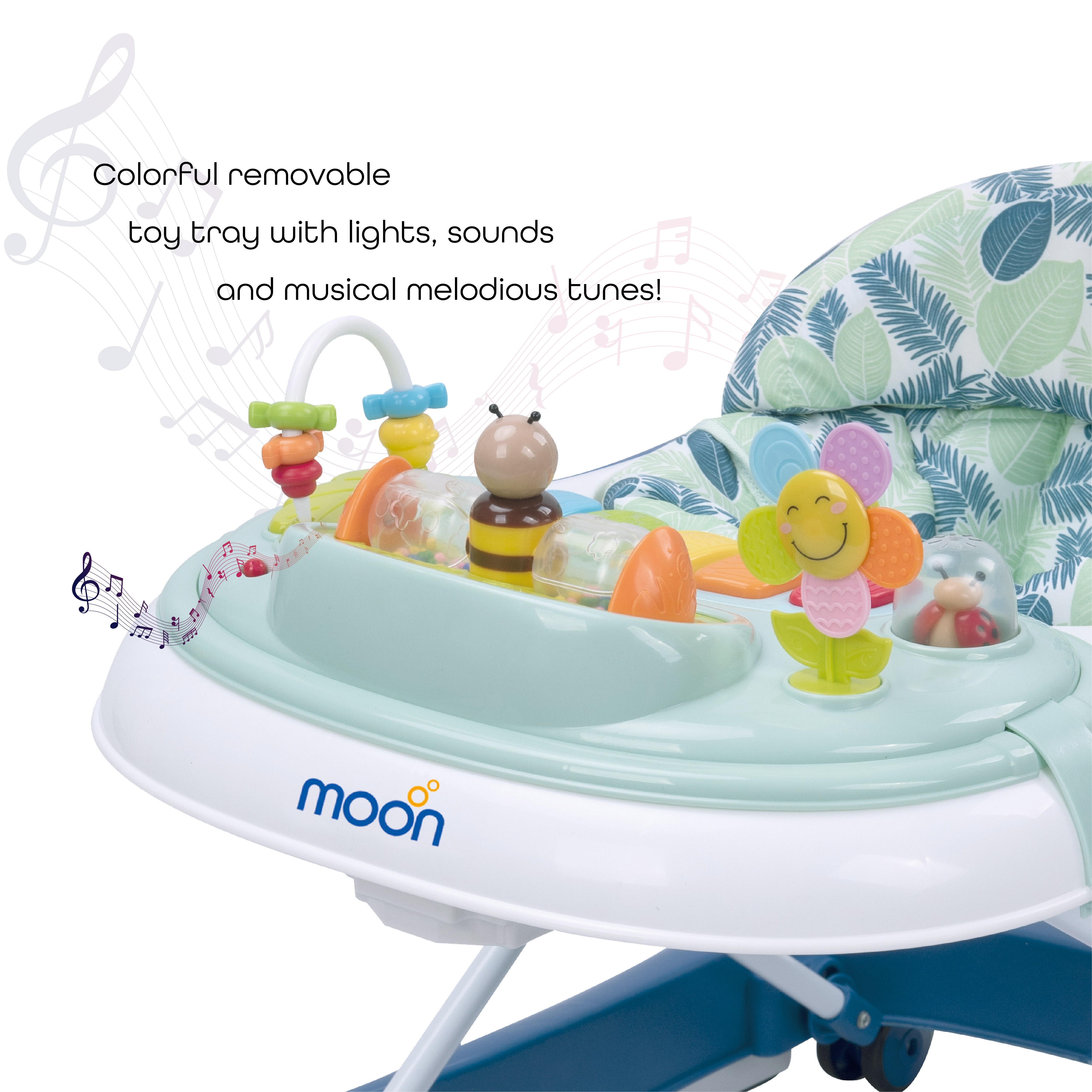 Moon - Chase Walker With Music Box - Blue