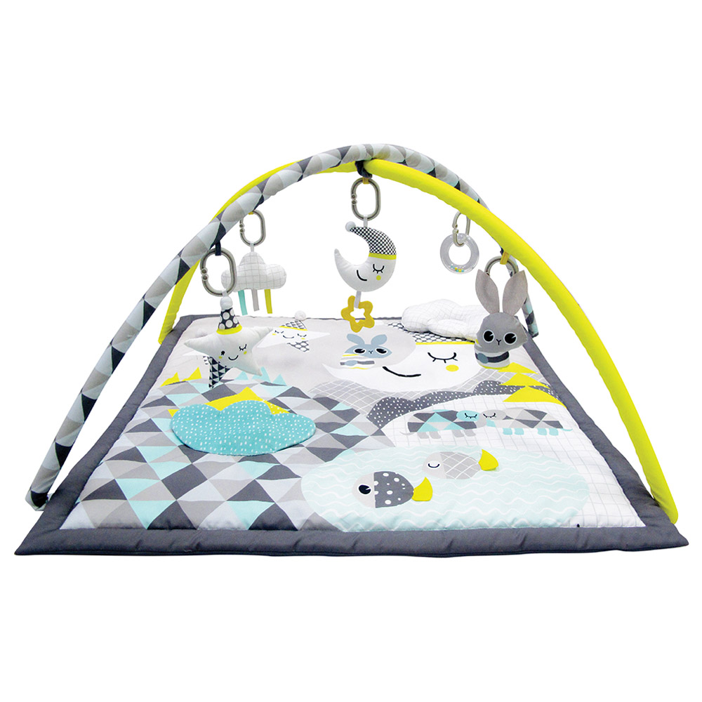 Moon - Good Night Play Mat with Pillow - Multicolor