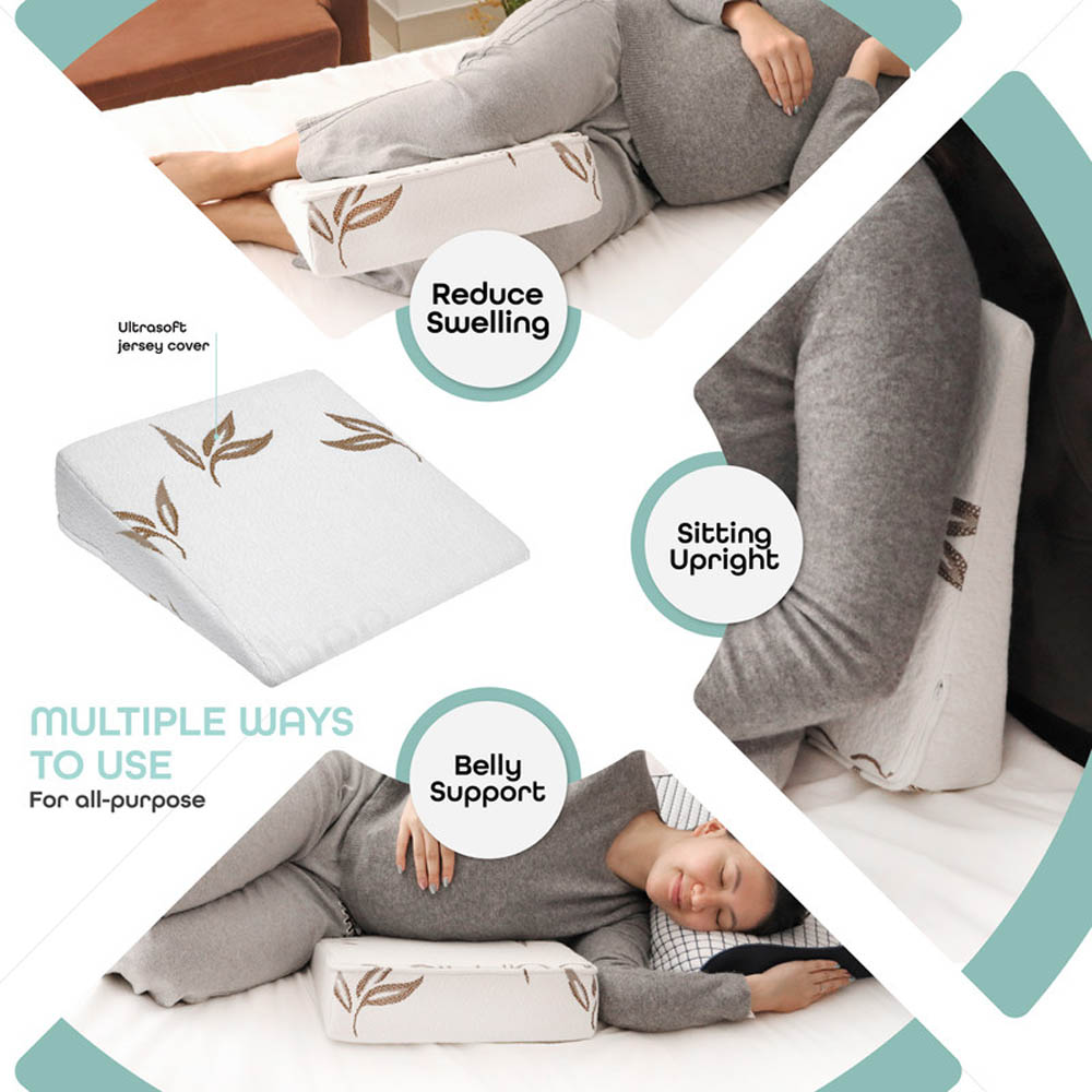 Moon - Maternity Wedge With Removable Bamboo Cover