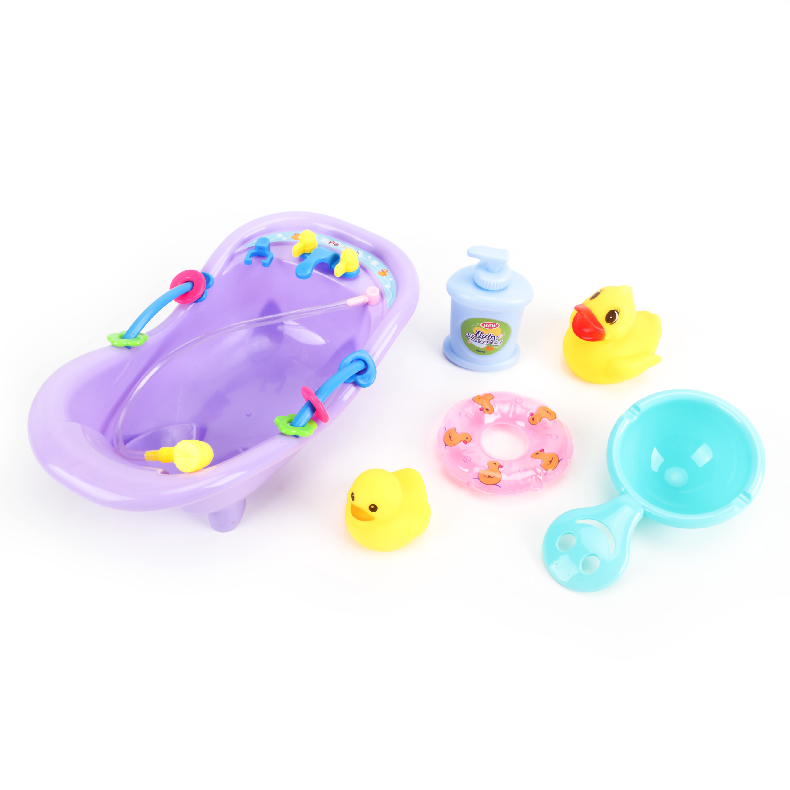 Moon - Mini Bath Tub Toy - Purple