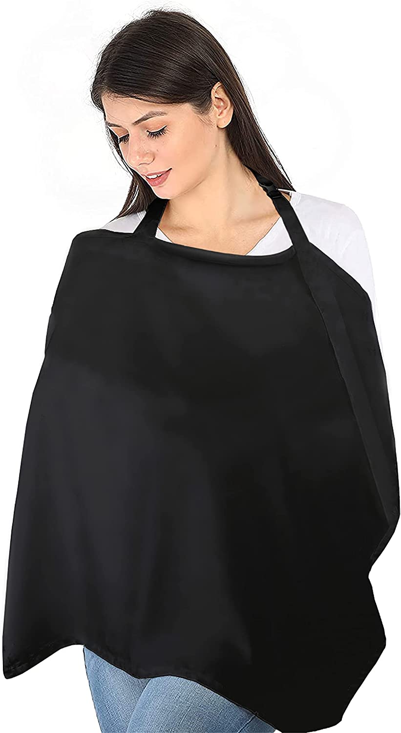 Moon - Organic Nursing Privacy Wraps - Black