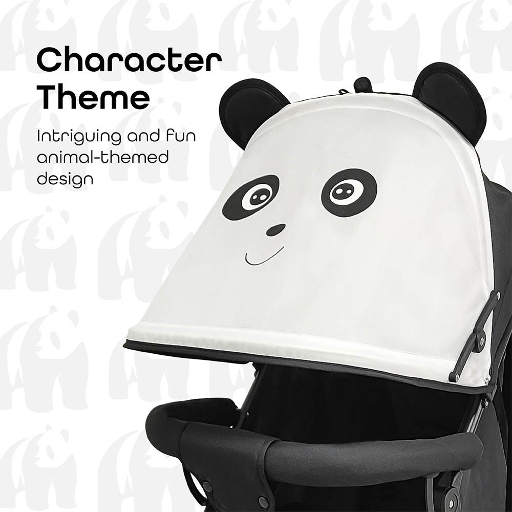 Moon - Safari Ultra Light Weight/Character Baby Stroller - Panda