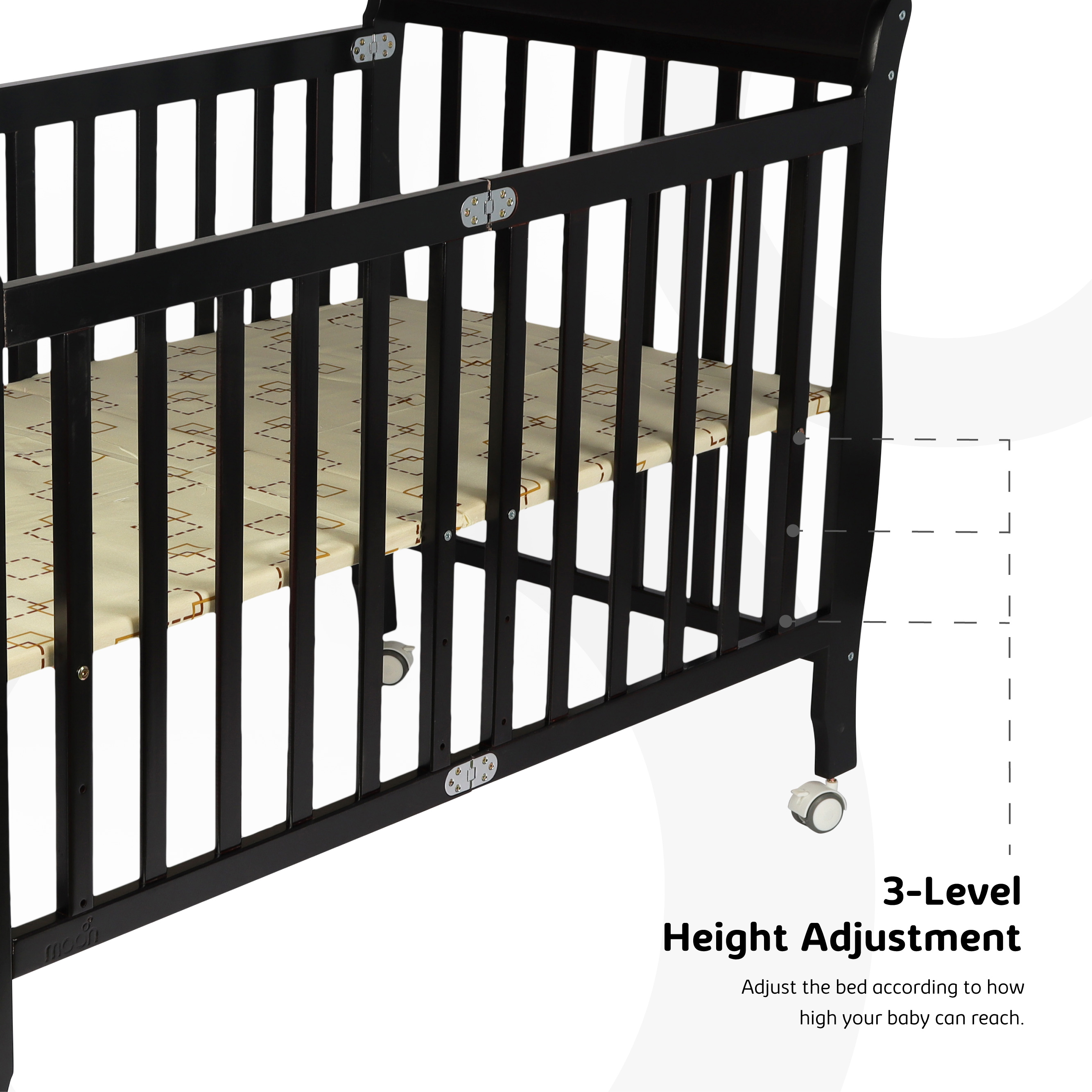 2 level convertible best sale crib