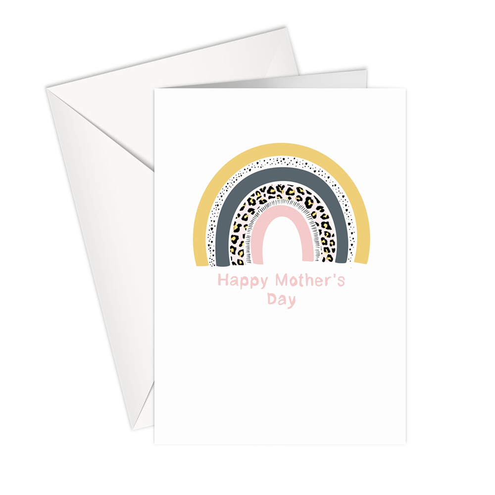 SharetheLove - Mother's Day Greeting Card - Yellow Rainbow 