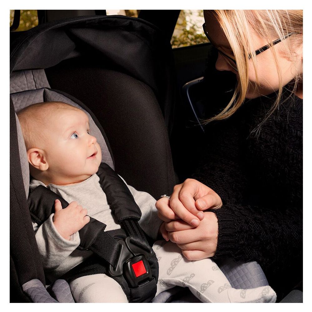 Mountain Buggy Protect Infant Carrier Silver Black Babystore.ae