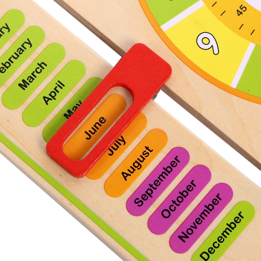 Mindset - Wooden Learning Clock