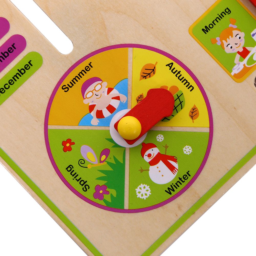 Mindset - Wooden Learning Clock