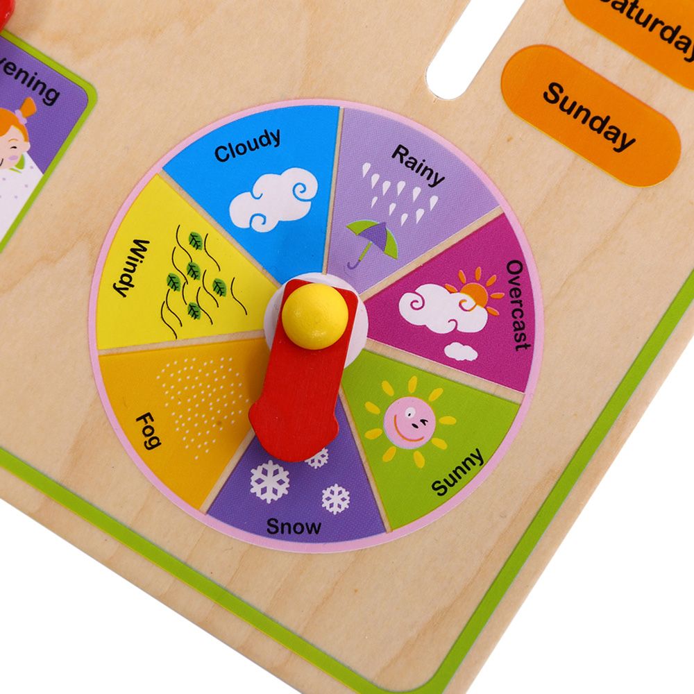 Mindset - Wooden Learning Clock