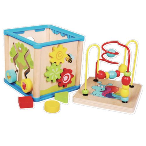 Mindset - Wooden Multi Activity Cube