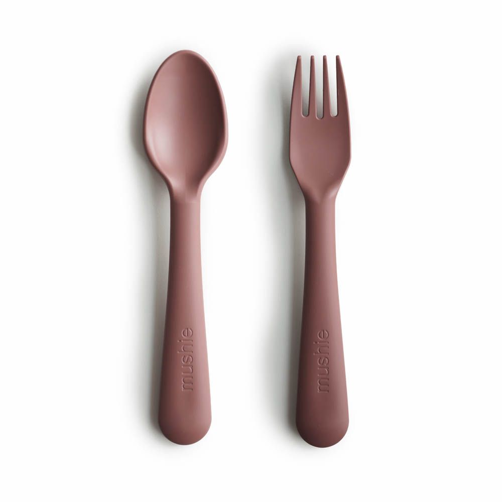 Mushie - Fork & Spoon Woodchuck