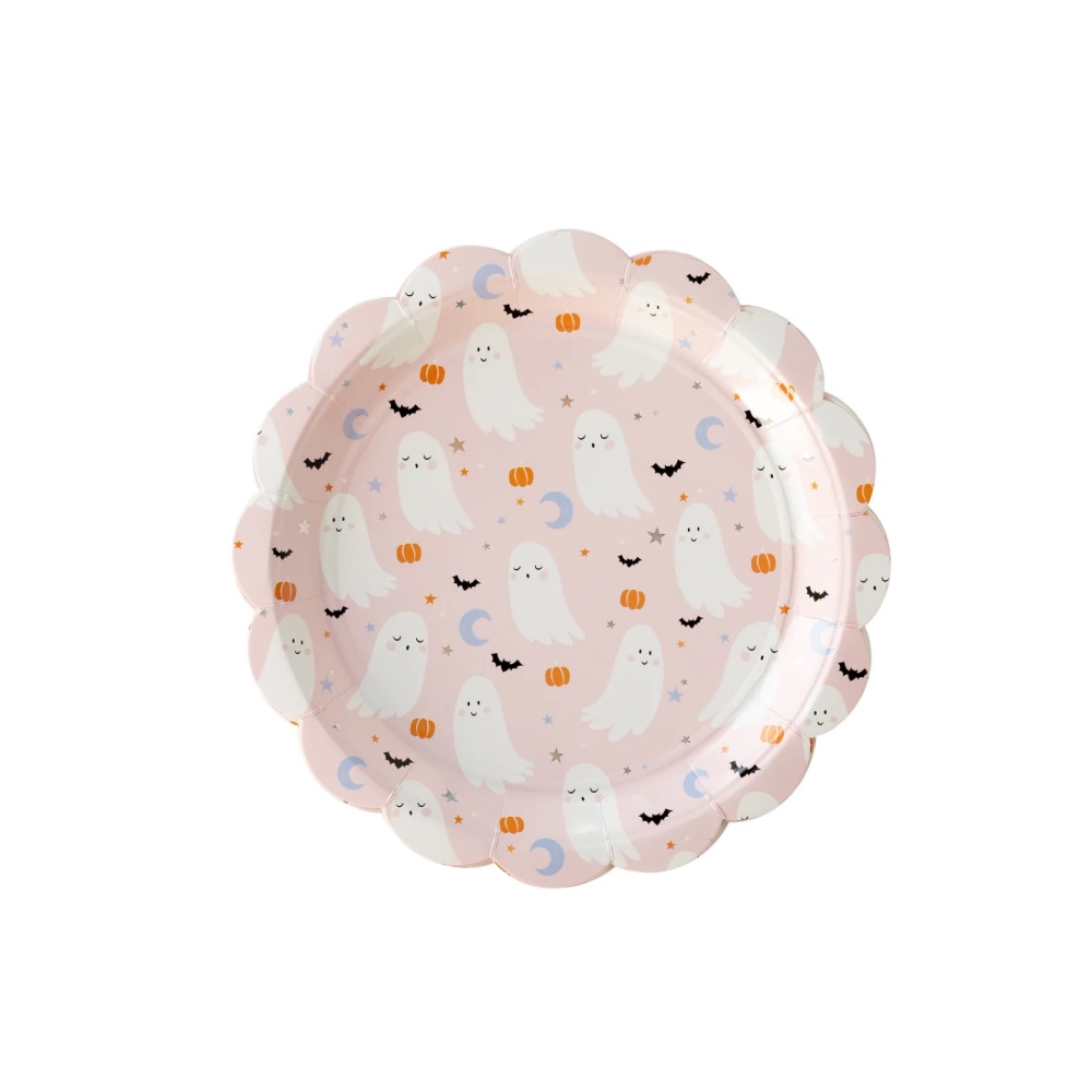 My Mind's Eye - Trick or Treat Icon Scalloped Plate