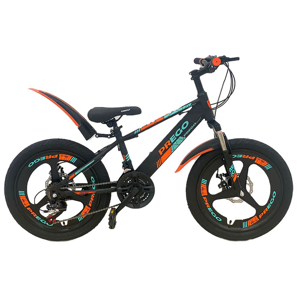 Myts - 20 Inch Kids Prego Bicycle - Black Orange