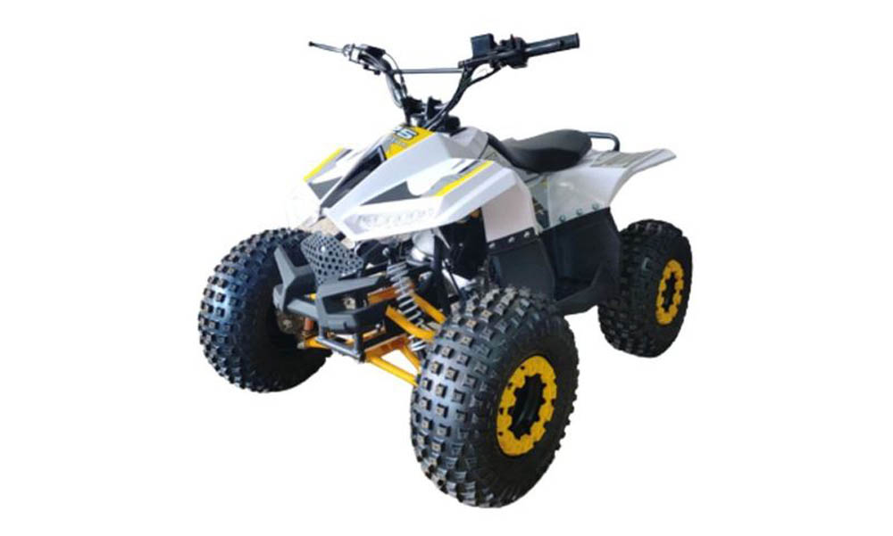 Myts - 80CC Atv Quad Bike Fully Automatic Offraod - Yellow