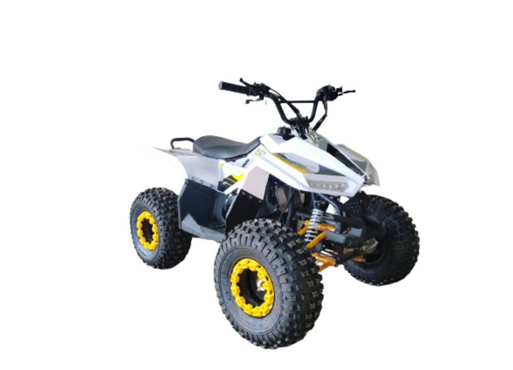 Myts - 80CC Atv Quad Bike Fully Automatic Offraod - Yellow