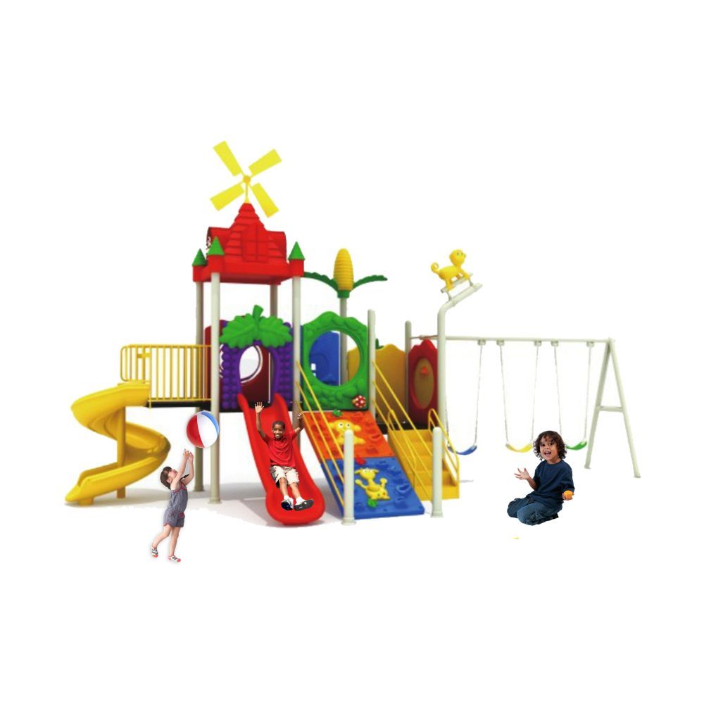 MYTS - Fan Styled Swing And Slide Multi Playcell For Kids
