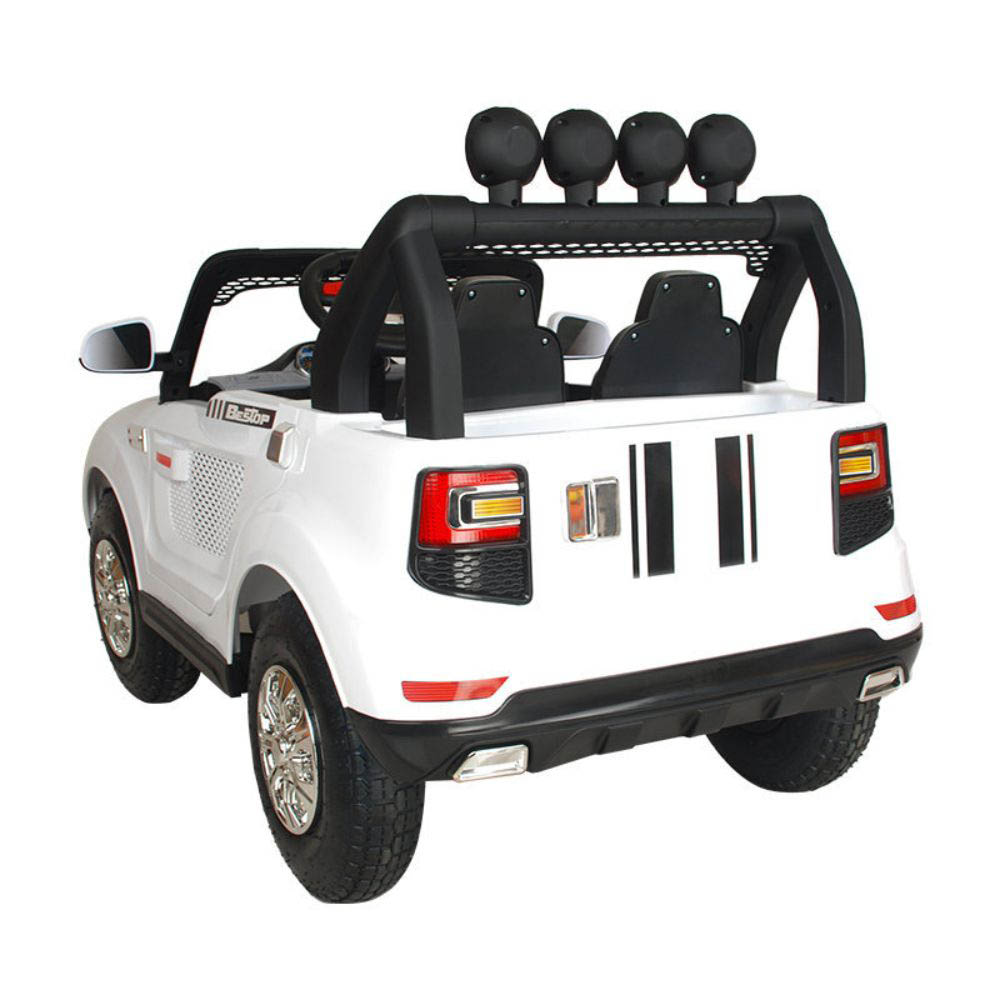 Myts - Jeep for Kids 2wd Dual Drive - White