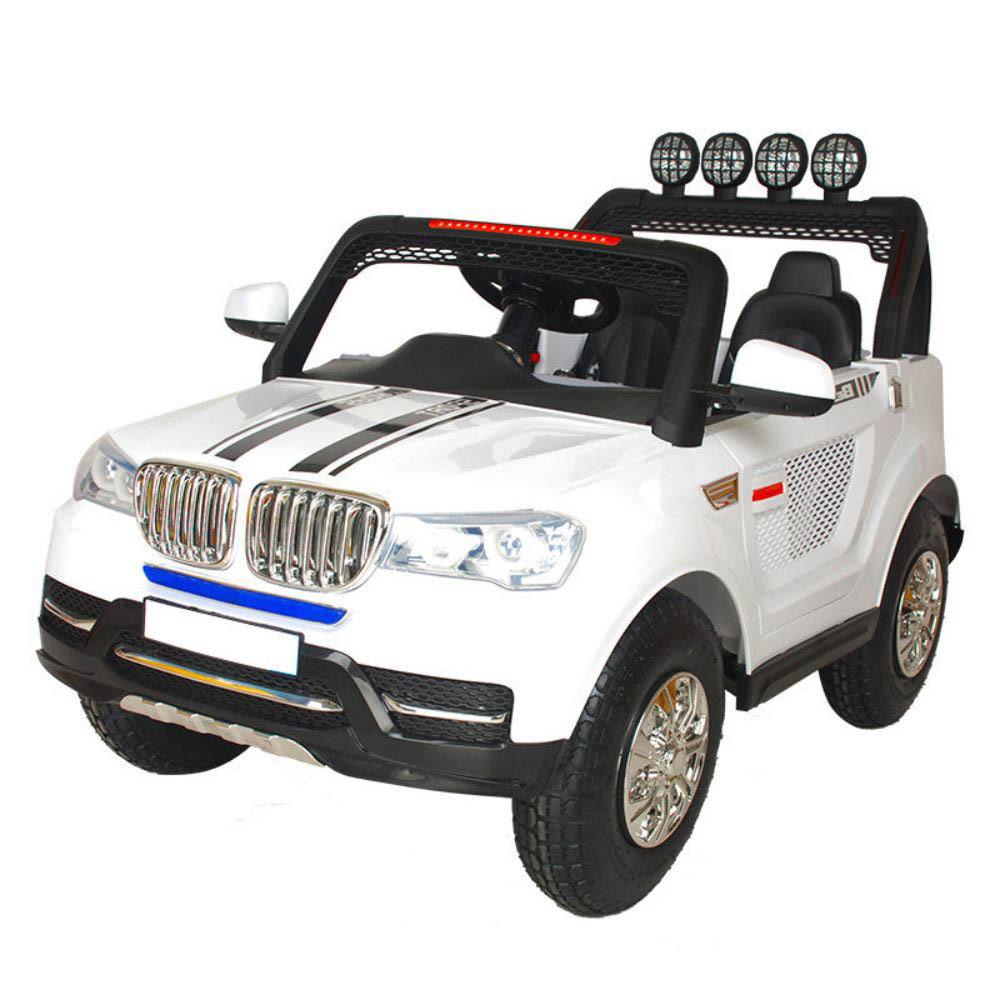Myts - Jeep for Kids 2wd Dual Drive - White