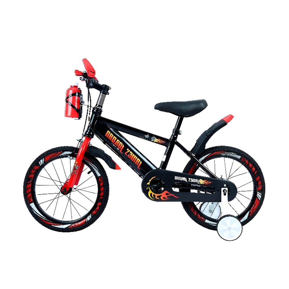 Myts - JNJ Kids 20 inch Bicycle With Basket - Black