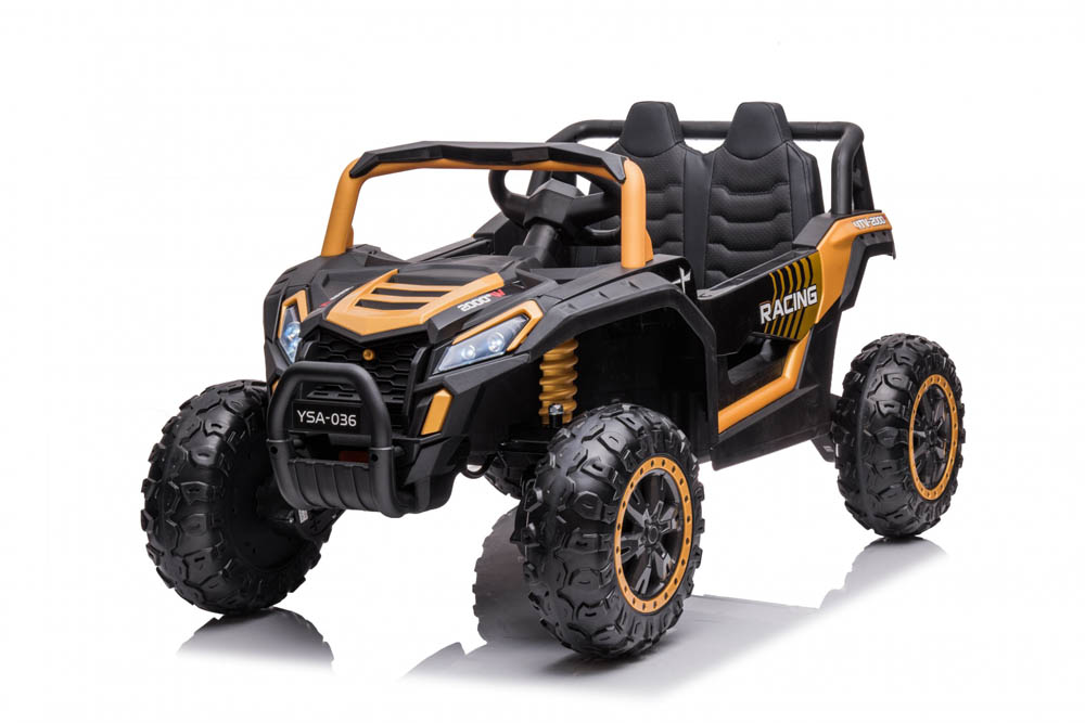 Myts - Kids 12v Electric Buggy Rideon - Yellow