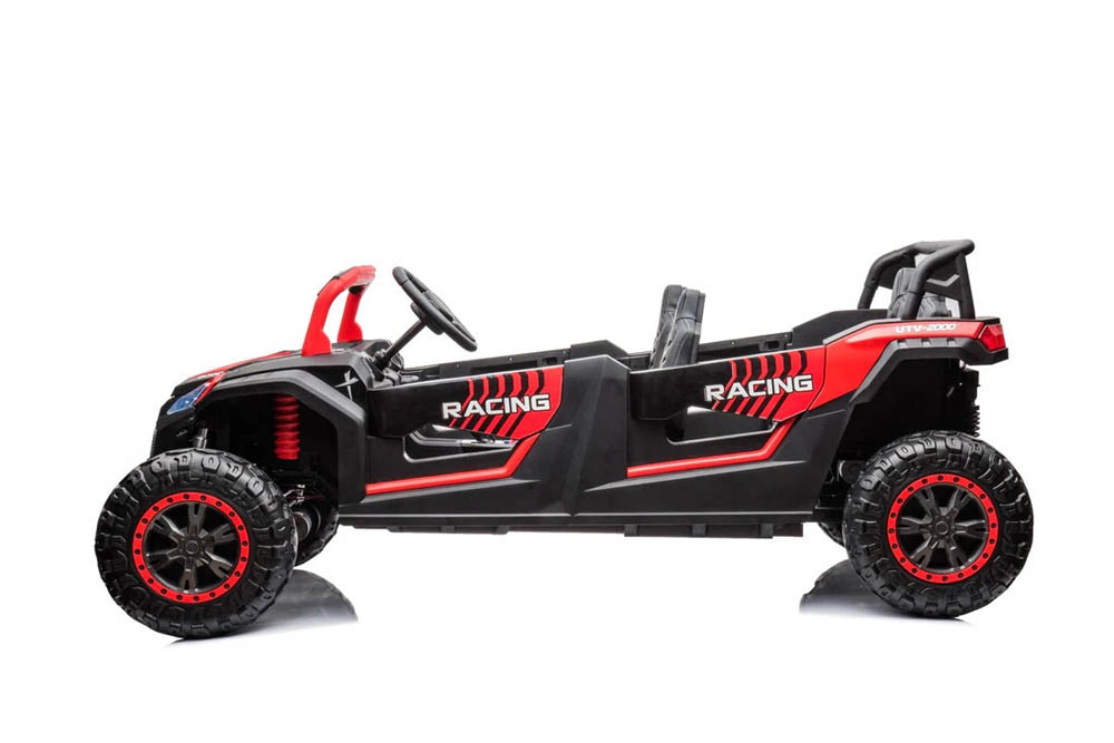 Myts - Kids 24v Electric Buggy 4 Seater Rideon - Red