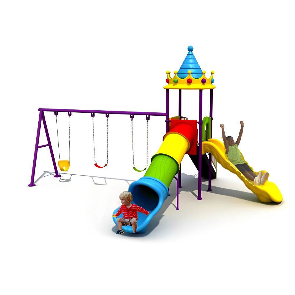Myts - Kids Outdoor Fun Backyard Series With Swing and Slide