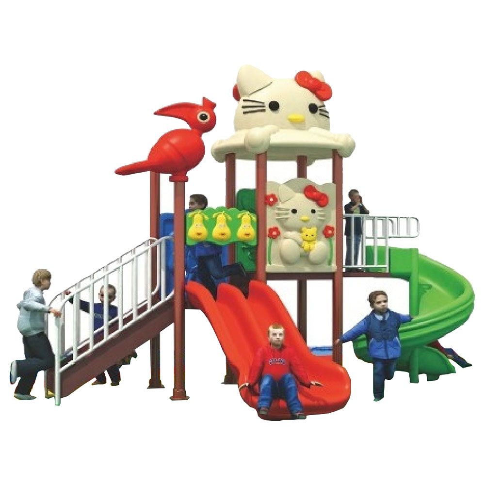 MYTS - Kitty Peng Multi Playcentre With Only Slides For Kids