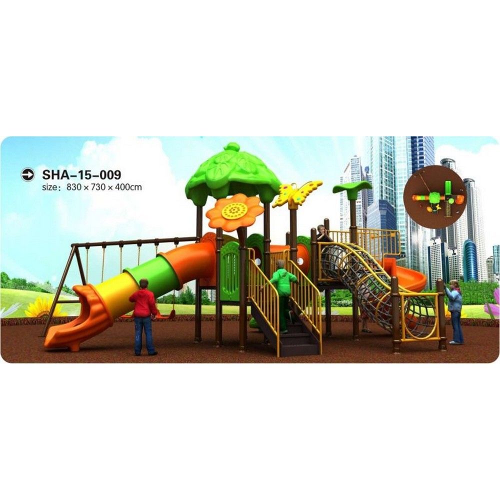 Myts - Mega Backyard Adventure Swings And Tube Slides