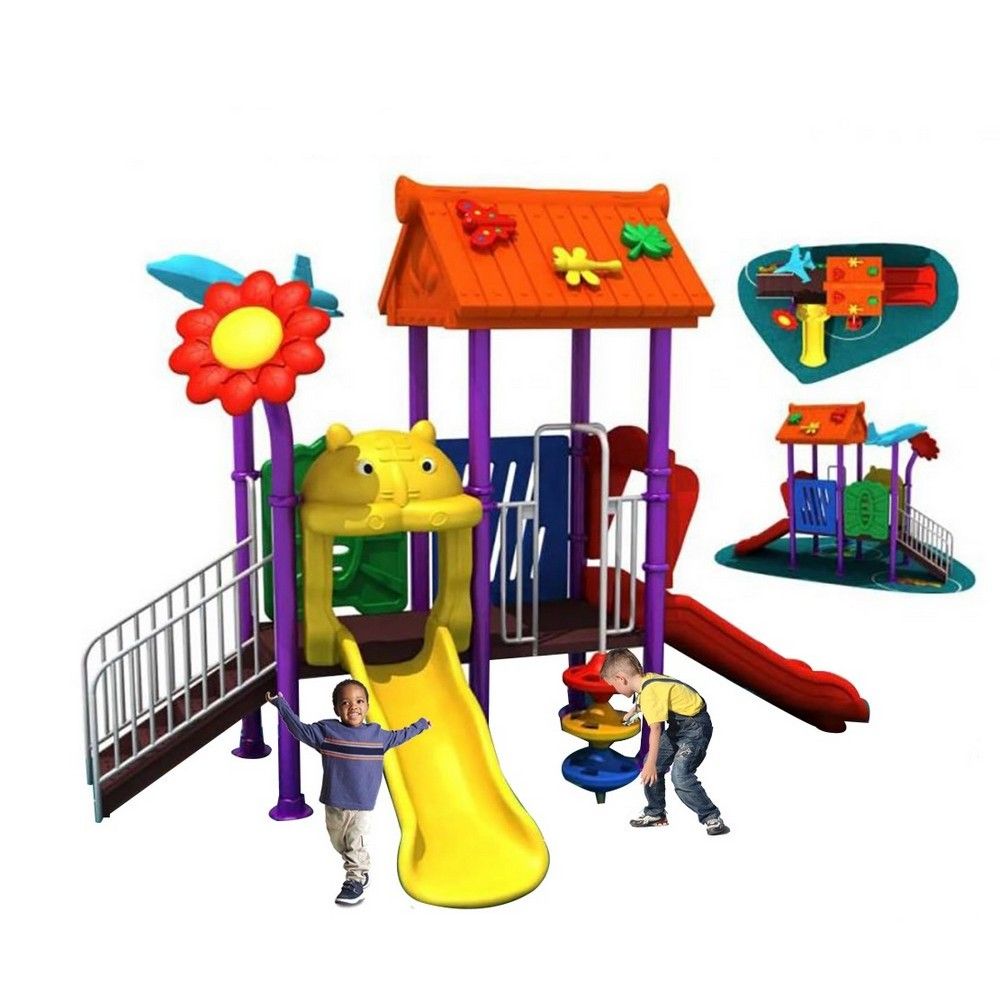 Myts - Mega Garden Terky Playground Slides