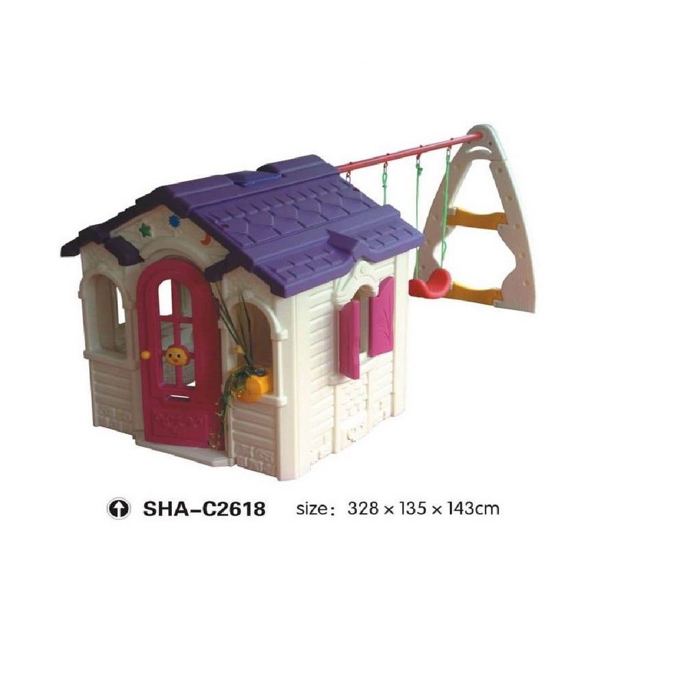 Myts - Mega Kids Farm Hut With Swing