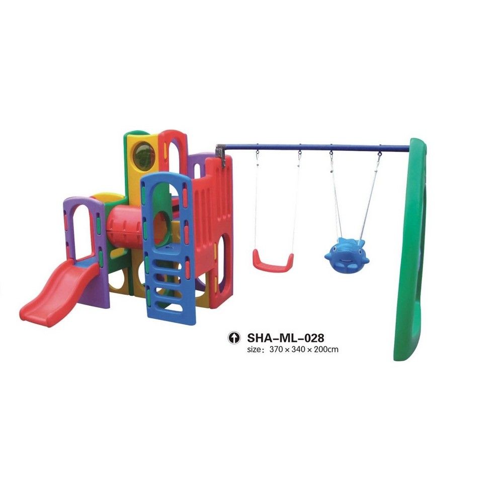 Myts - Mega Kids Play Area Slides With Swings