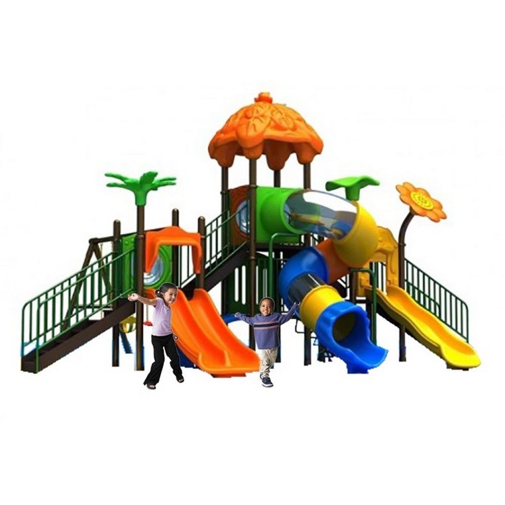 Myts - Mega Palm Kids Playground Set Outdoor Slide