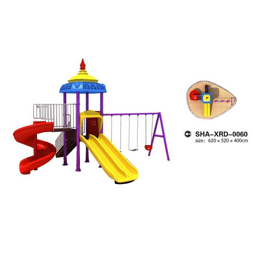 Myts - Mega Playcentre Adventure Kids Swings And Wavy Slide