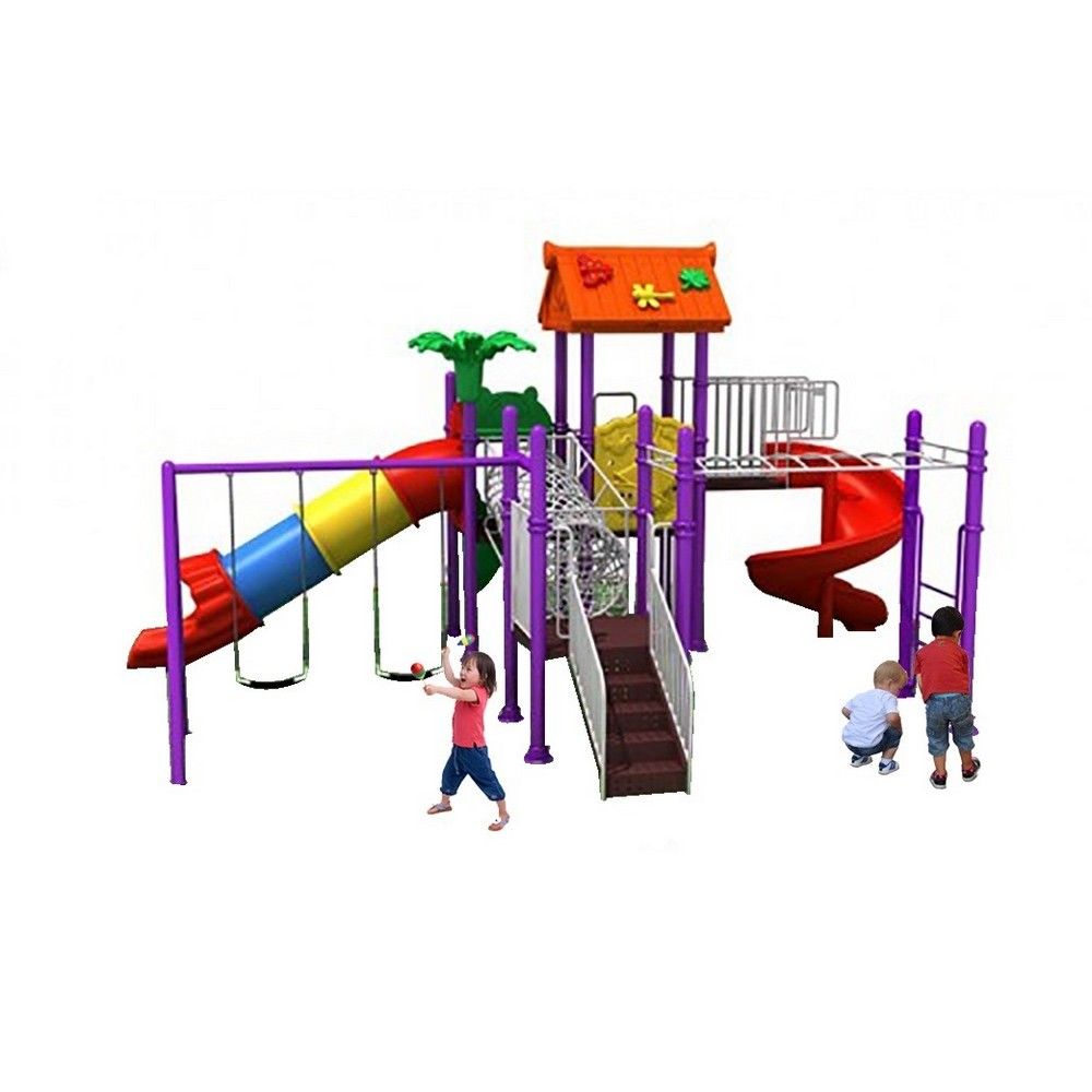 Myts - Mega Playfort Kids Playground With Slides