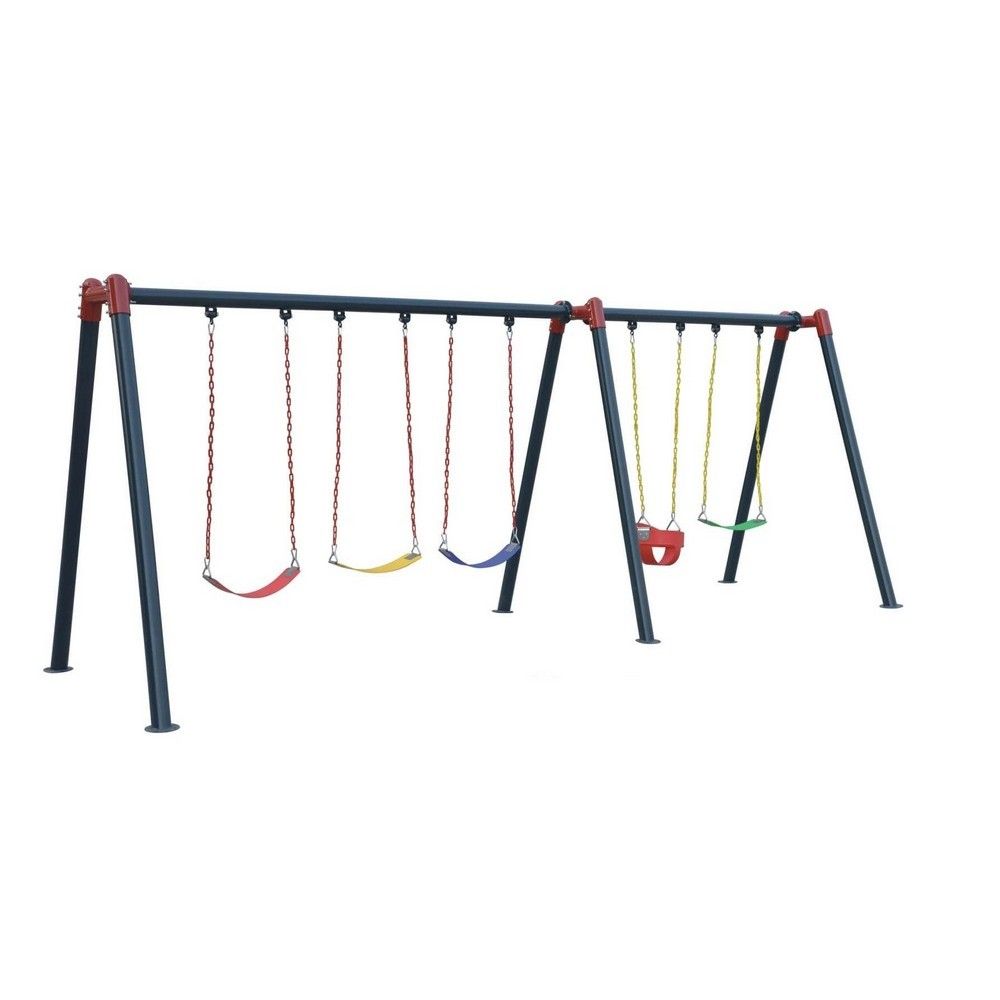 Myts - Mega Recreational Kids Metal Swing Set