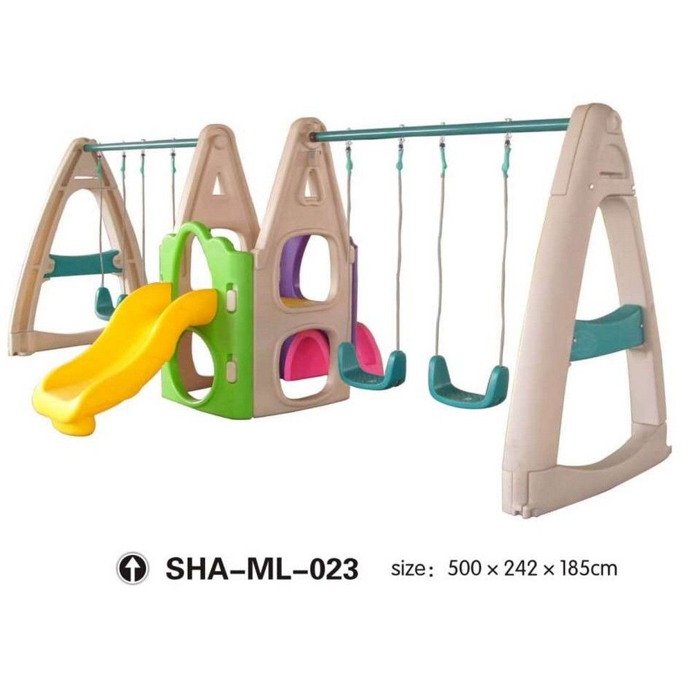Myts - Mega Sports Playset With Slide And Swing
