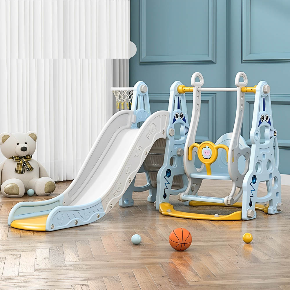 Myts - Multifunctional 4 in 1 Swing and Slide - Blue