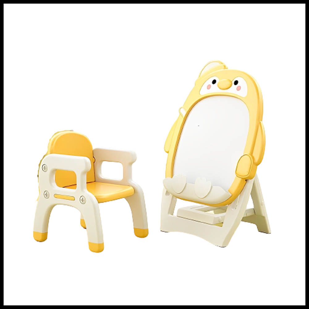 Myts - Penguin Kids Writing and Drawing Board - Yellow