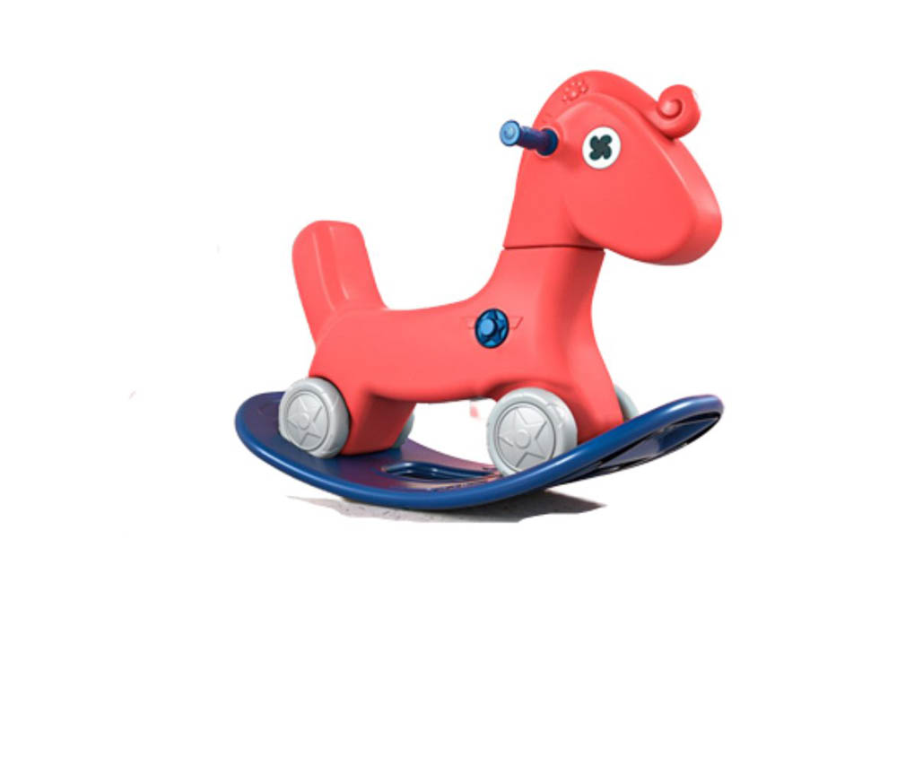 Myts - Rocking Multifunctional Horse for Kids - Red